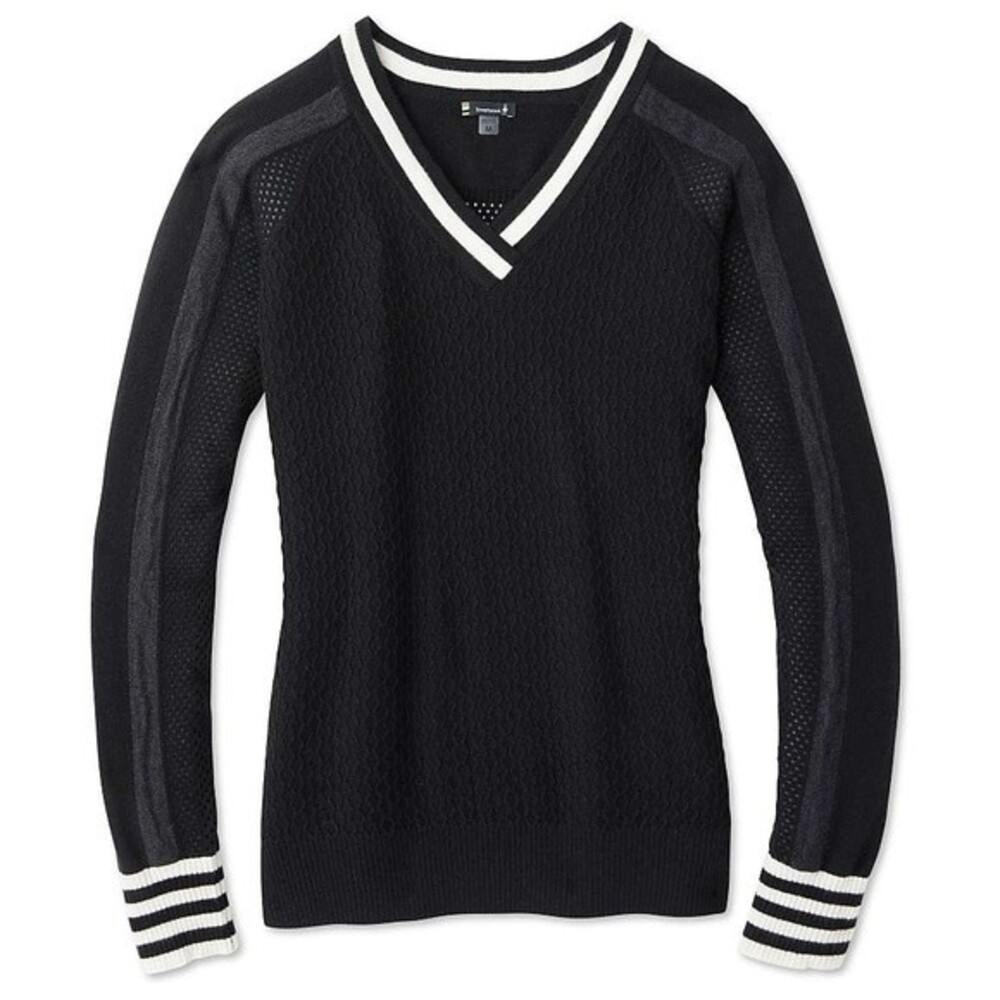 VGUC Smartwool Frosted Valley V-Neck Sweater Washable Merino Wool Sz S